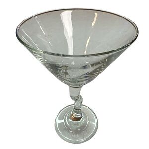 Twisted Martini Glasses Set of Four